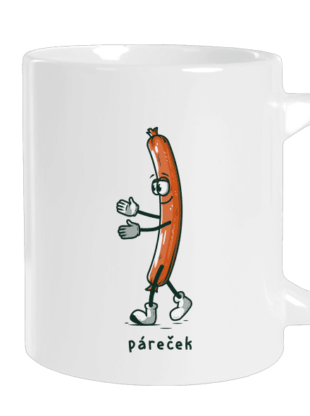 Páreček velký hrnek White