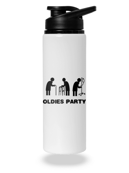 Oldies party lahev na vodu White