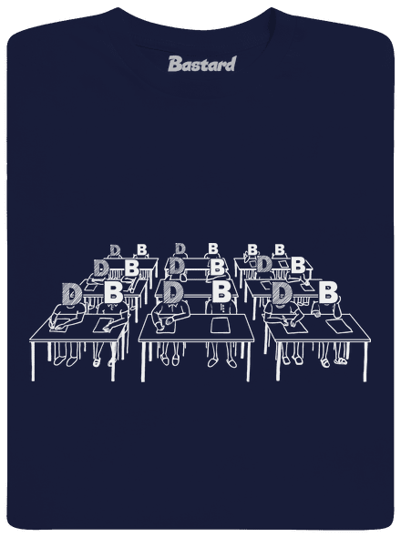 Cimrman: Debil, blbeček pánské dlouhý rukáv Navy