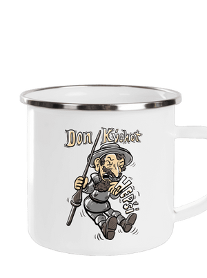 Don Kýchot plecháček White