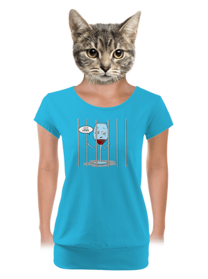 dámské tričko s lemem