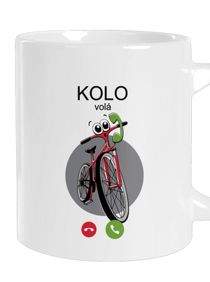 Kolo volá velký hrnek White