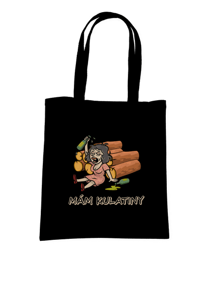 Mám kulatiny taška Black