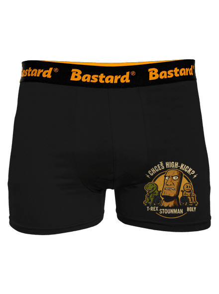 High kick boxerky Black