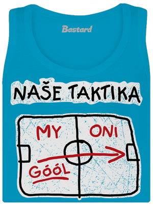Naše taktika dámské tílko klasické Blue Atol