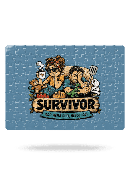 Survivor  puzzle White