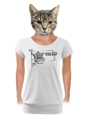 dámské tričko s lemem