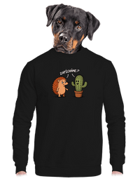 unisex mikina bez kapuce
