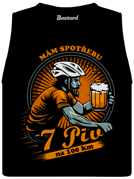 Spotřeba 7 na 100 dámské tílko volné Black