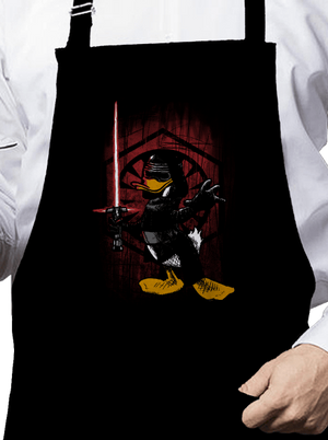 Kylo Duck zástěra Black