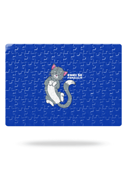 Chci se pomazlit puzzle White