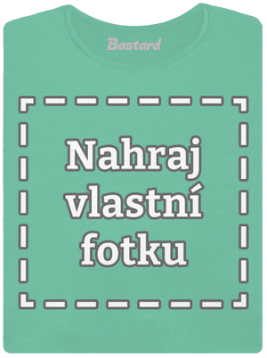 Vlastní potisk dámské tričko premium Mint Mal