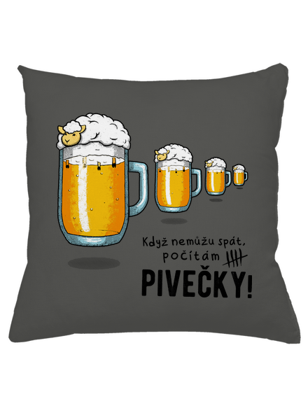 Pivečka polštář Gray Pol