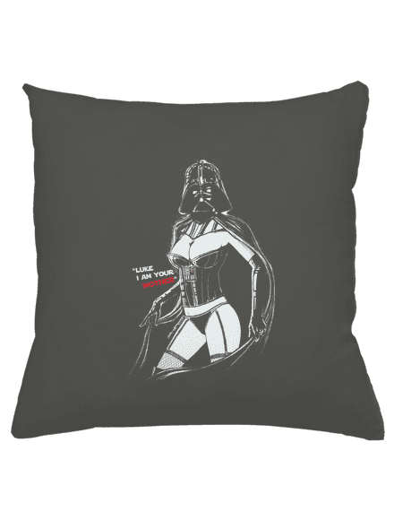 Mrs. Vader polštář Gray Pol