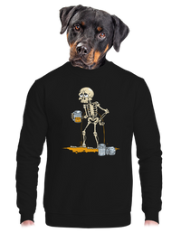 unisex mikina bez kapuce