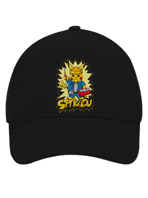 Stykaču kšiltovka baseballka Black