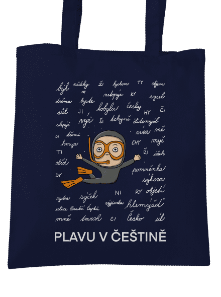 Plavu v češtině taška French Navy