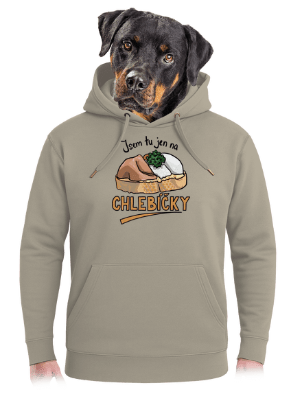 Na chlebíčky unisex mikina premium Pastel Macchiato