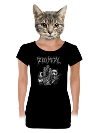 dámské tričko s lemem