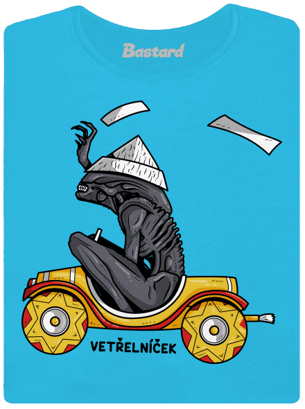 Vetřelníček dámské tričko Blue Atol