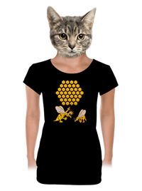 dámské tričko s lemem