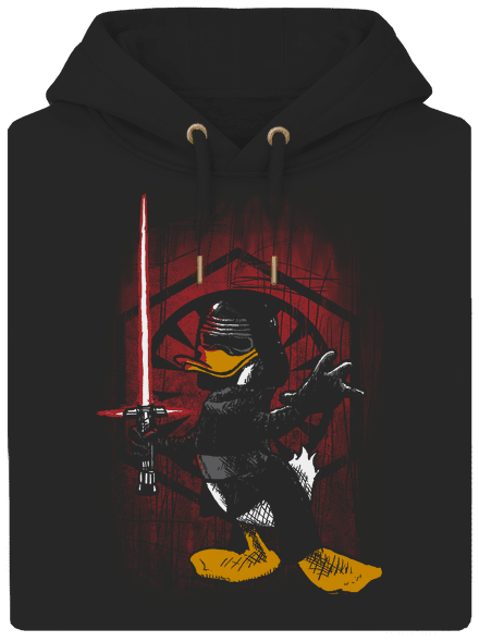 Kylo Duck unisex mikina premium Dark Black