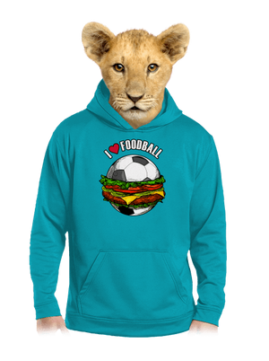 Foodball dětská mikina klokanka Hawaiian Blue