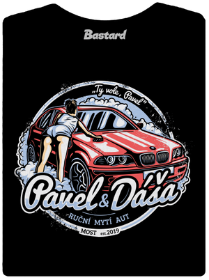 Automyčka Pavel dámské tričko premium Black