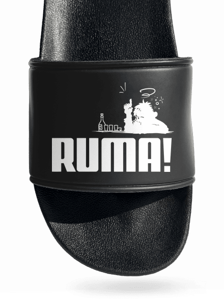Ruma pantofle Black
