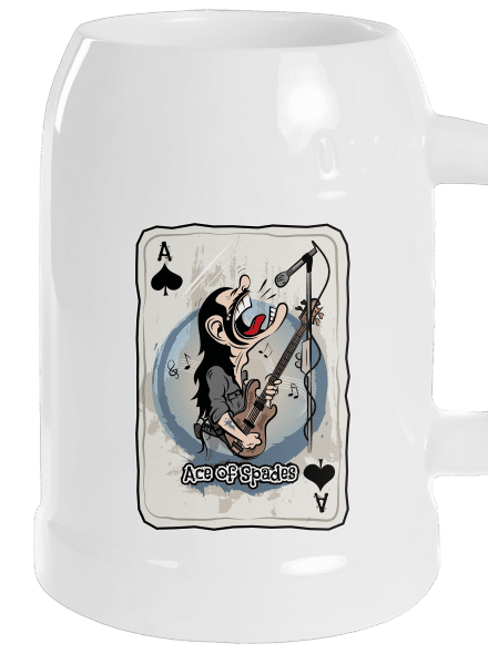 Ace of Spades půllitr White