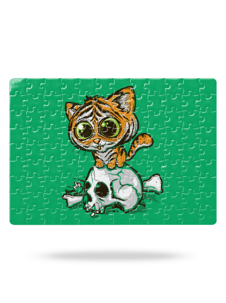Tygřík puzzle White