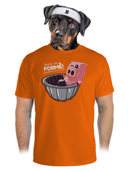Ve formě pánské sportovní tričko Neon Orange
