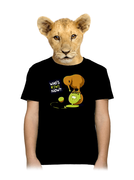 Kiwi dětské tričko Black