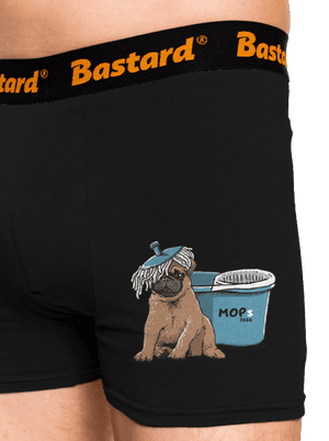 Mops boxerky Black