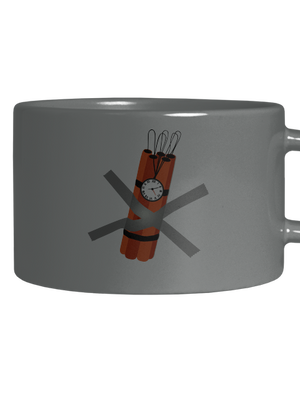 Dynamit hrnek makronka Grey Macaron