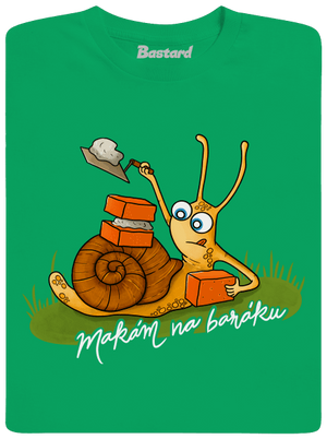 Makám na baráku dětské tričko Kelly Green