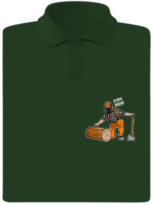 Dřevorubec pánská polokošile Bottle Green Mal