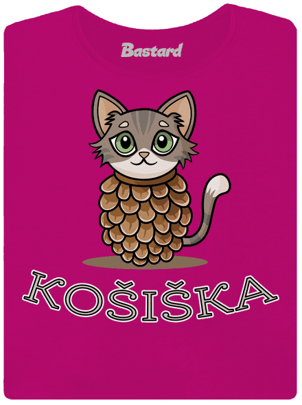 Košiška dámské tričko Fuchsia Red