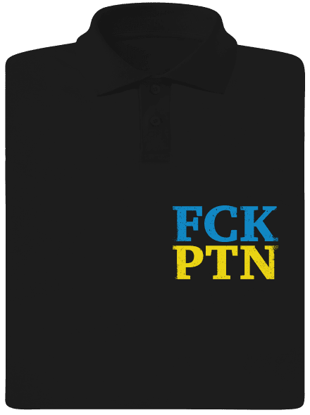 Ukrajina - FCK PTN pánská polokošile Black