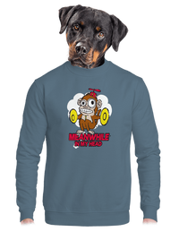 unisex mikina bez kapuce