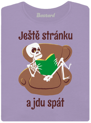 Ještě stránku dámské tričko s lemem Lavender