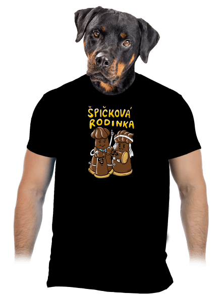 Špičková rodina II pánské tričko Black