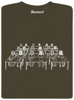 Cimrman: Debil, blbeček pánské dlouhý rukáv Urban Khaki