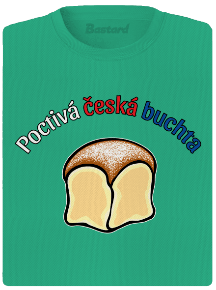 Poctivá buchta a klobása dámské sportovní tričko Mint Mal