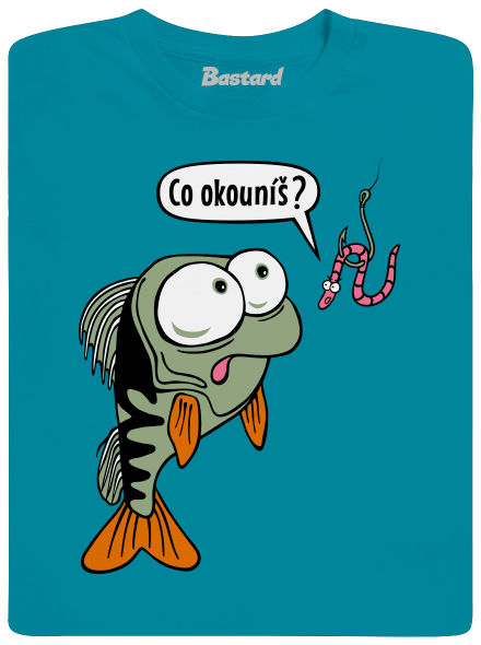 Co okouníš? pánské tričko Diva Blue