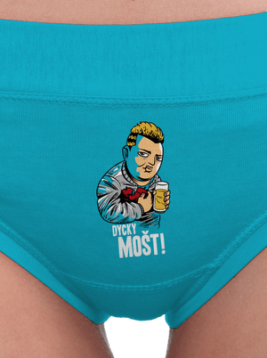 Dycky mošt dámské kalhotky Turquoise