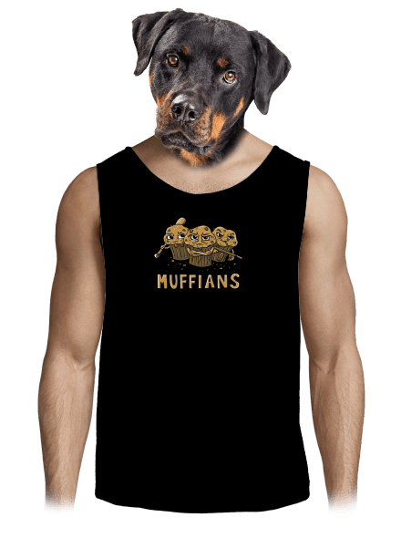 Muffians pánské tílko Black