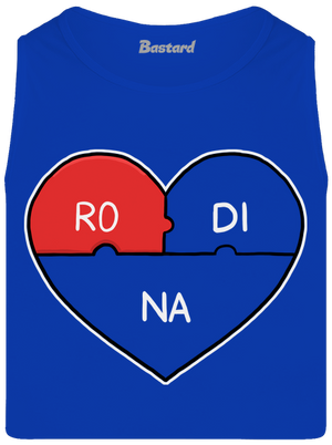 Rodinné puzzle pánské tílko Royal Blue