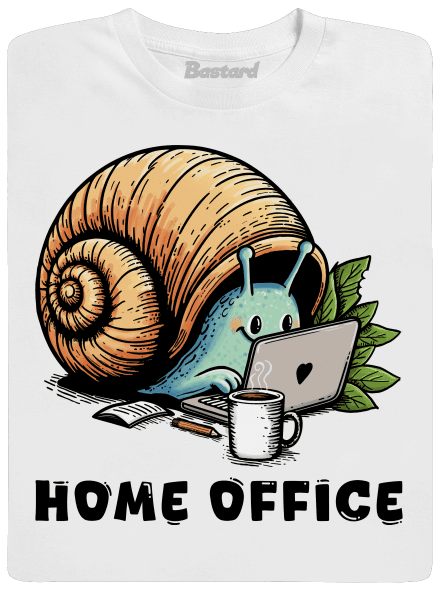 Šnekův home office pánské tričko White