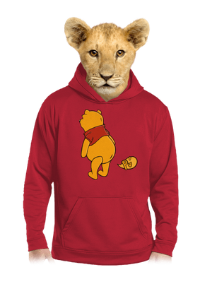 Ups dětská mikina klokanka Fire Red